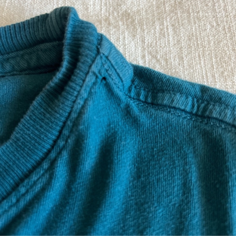 Set Active 100% Cotton Basic Classic Blue Short S… - image 6